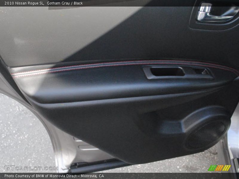Gotham Gray / Black 2010 Nissan Rogue SL