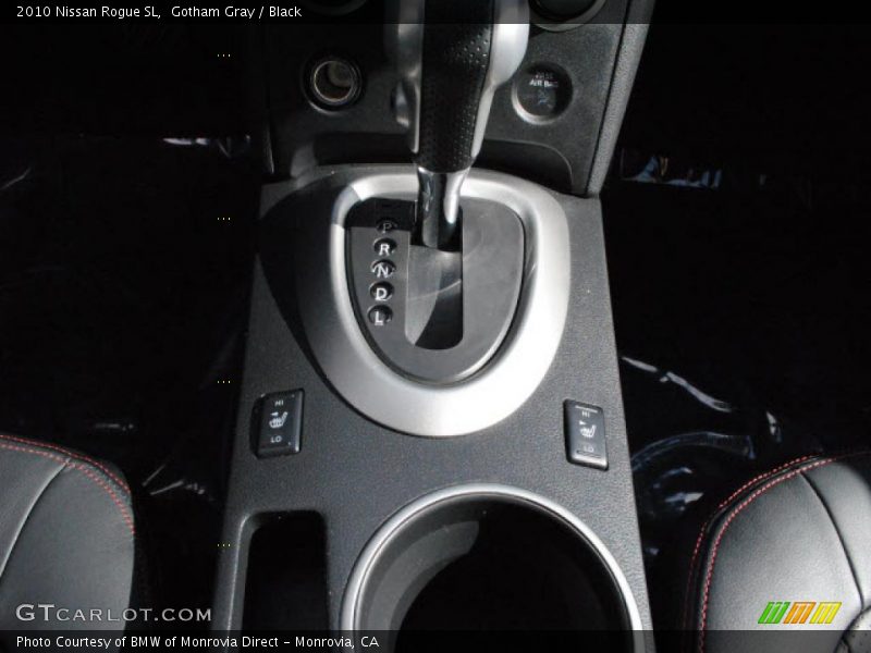 Gotham Gray / Black 2010 Nissan Rogue SL
