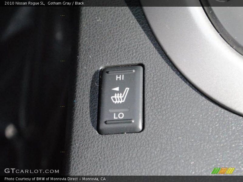 Gotham Gray / Black 2010 Nissan Rogue SL