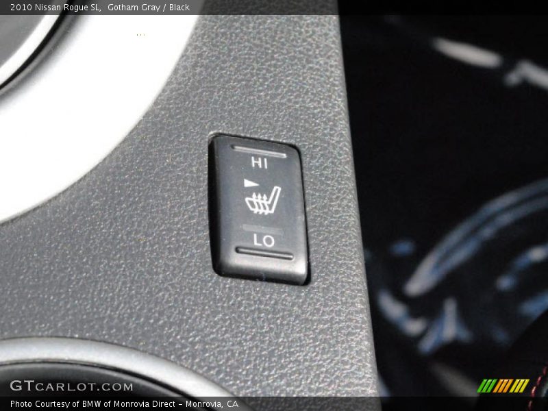 Gotham Gray / Black 2010 Nissan Rogue SL