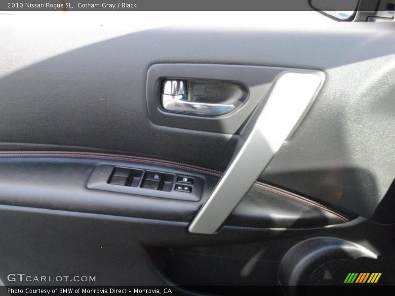 Gotham Gray / Black 2010 Nissan Rogue SL