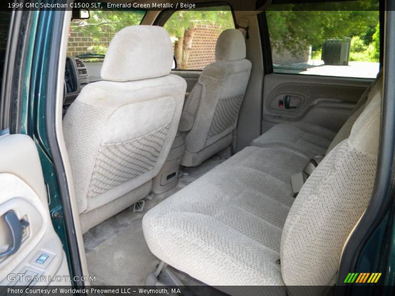  1996 Suburban C1500 SLT Beige Interior