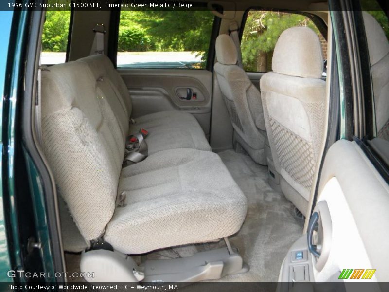  1996 Suburban C1500 SLT Beige Interior