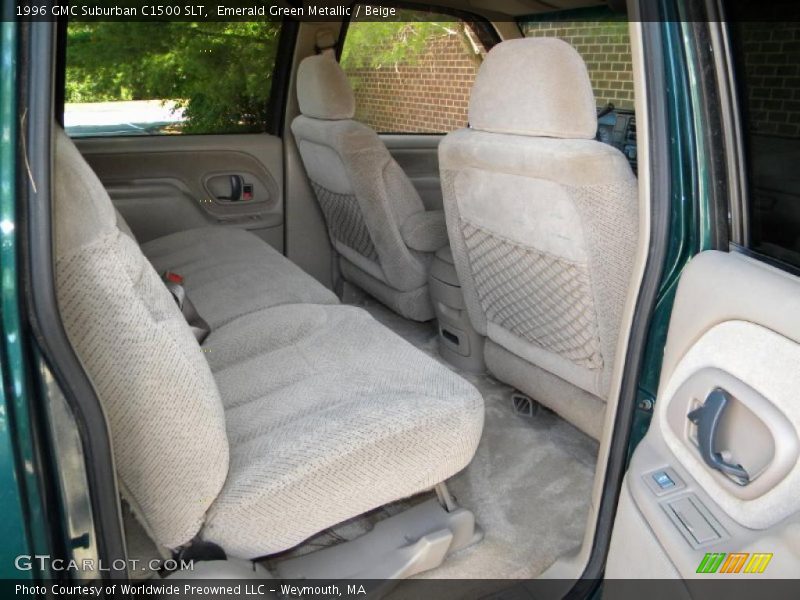  1996 Suburban C1500 SLT Beige Interior