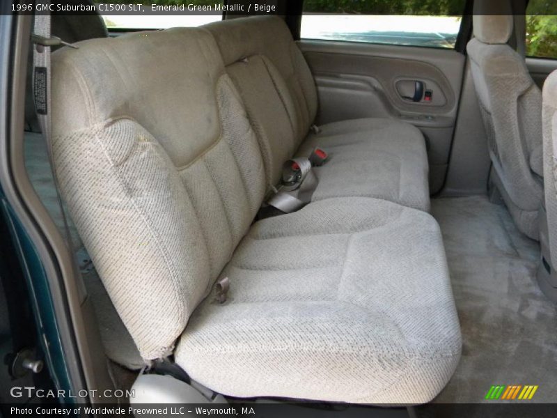  1996 Suburban C1500 SLT Beige Interior