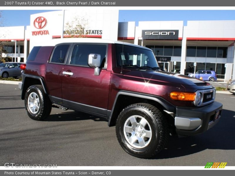  2007 FJ Cruiser 4WD Black Cherry Pearl