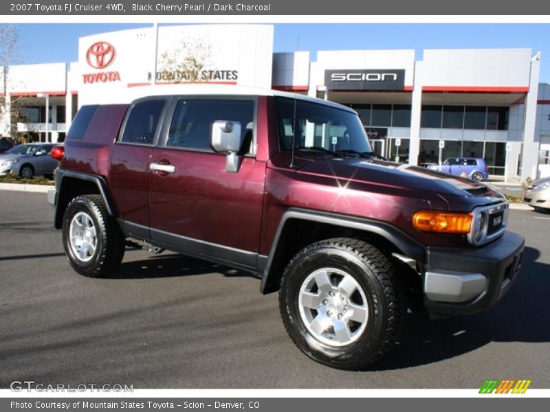 Black Cherry Pearl / Dark Charcoal 2007 Toyota FJ Cruiser 4WD