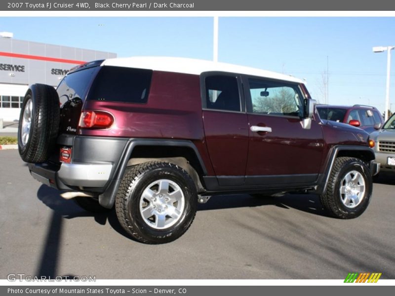 Black Cherry Pearl / Dark Charcoal 2007 Toyota FJ Cruiser 4WD