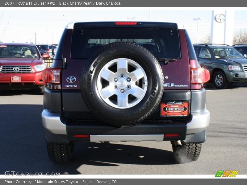  2007 FJ Cruiser 4WD Black Cherry Pearl