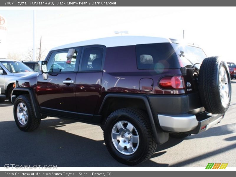  2007 FJ Cruiser 4WD Black Cherry Pearl