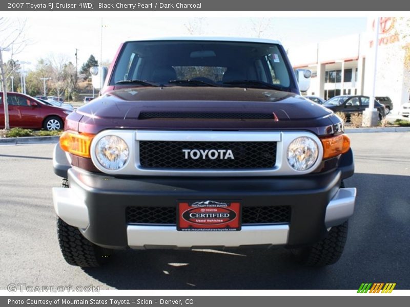 Black Cherry Pearl / Dark Charcoal 2007 Toyota FJ Cruiser 4WD