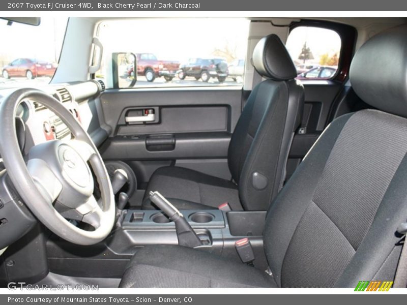 Black Cherry Pearl / Dark Charcoal 2007 Toyota FJ Cruiser 4WD