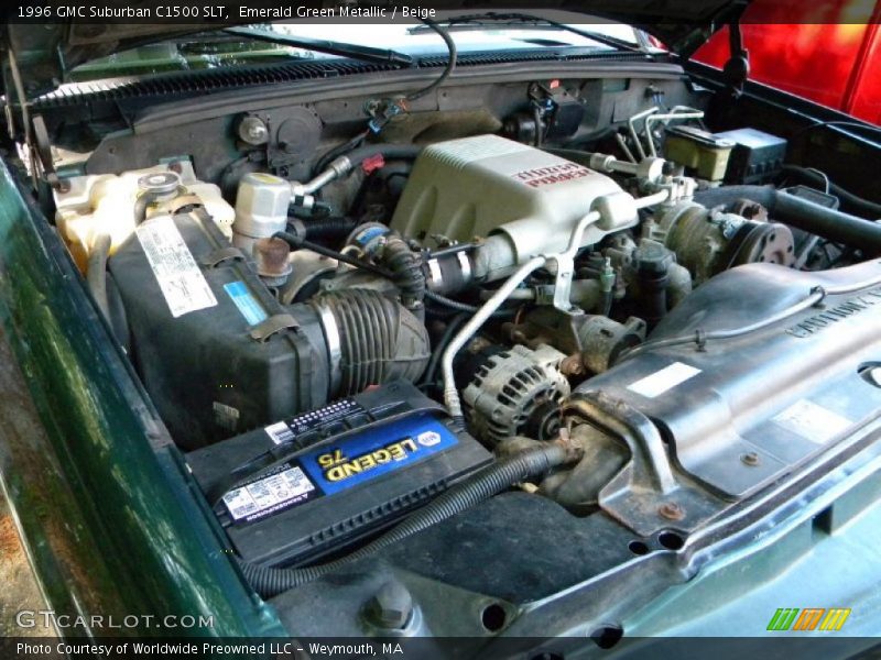  1996 Suburban C1500 SLT Engine - 5.7 Liter OHV 16-Valve V8
