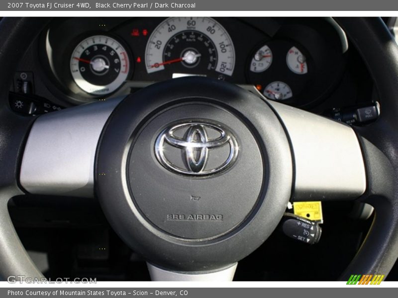Black Cherry Pearl / Dark Charcoal 2007 Toyota FJ Cruiser 4WD