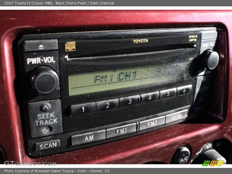 Black Cherry Pearl / Dark Charcoal 2007 Toyota FJ Cruiser 4WD