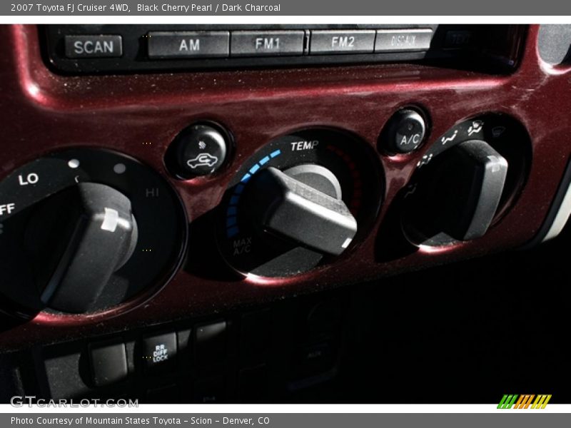 Black Cherry Pearl / Dark Charcoal 2007 Toyota FJ Cruiser 4WD