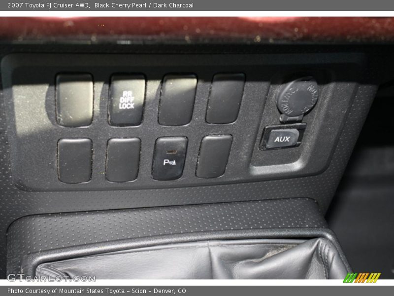 Black Cherry Pearl / Dark Charcoal 2007 Toyota FJ Cruiser 4WD