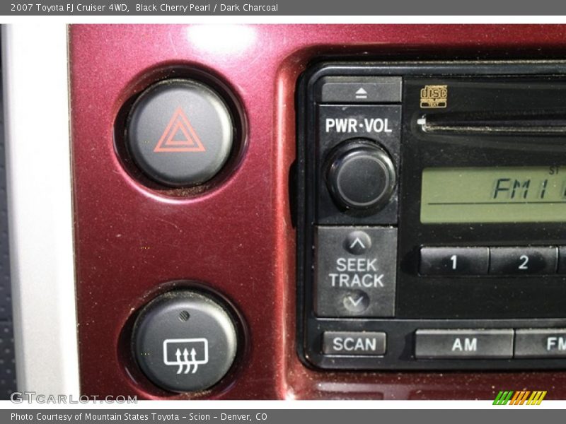 Black Cherry Pearl / Dark Charcoal 2007 Toyota FJ Cruiser 4WD