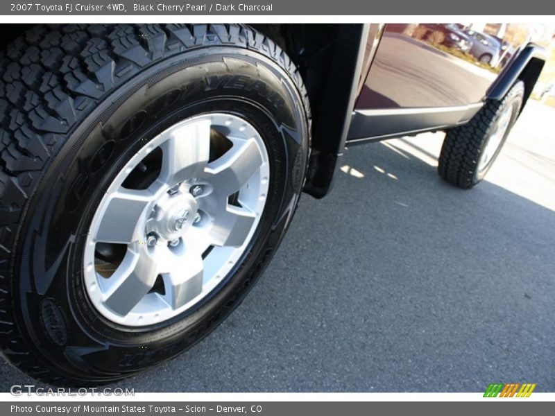 Black Cherry Pearl / Dark Charcoal 2007 Toyota FJ Cruiser 4WD