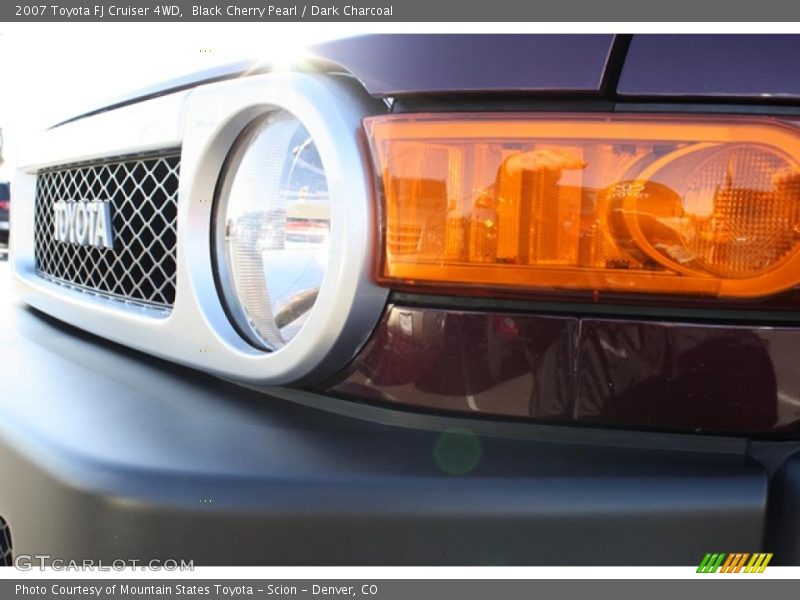 Black Cherry Pearl / Dark Charcoal 2007 Toyota FJ Cruiser 4WD