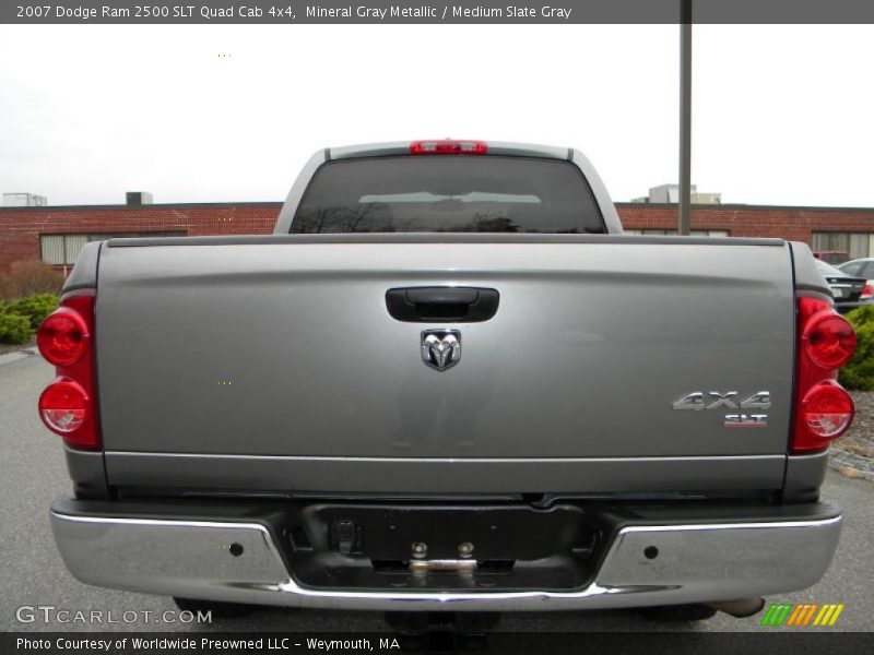 2007 Ram 2500 SLT Quad Cab 4x4 Mineral Gray Metallic