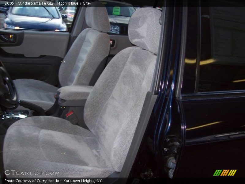 Moonlit Blue / Gray 2005 Hyundai Santa Fe GLS