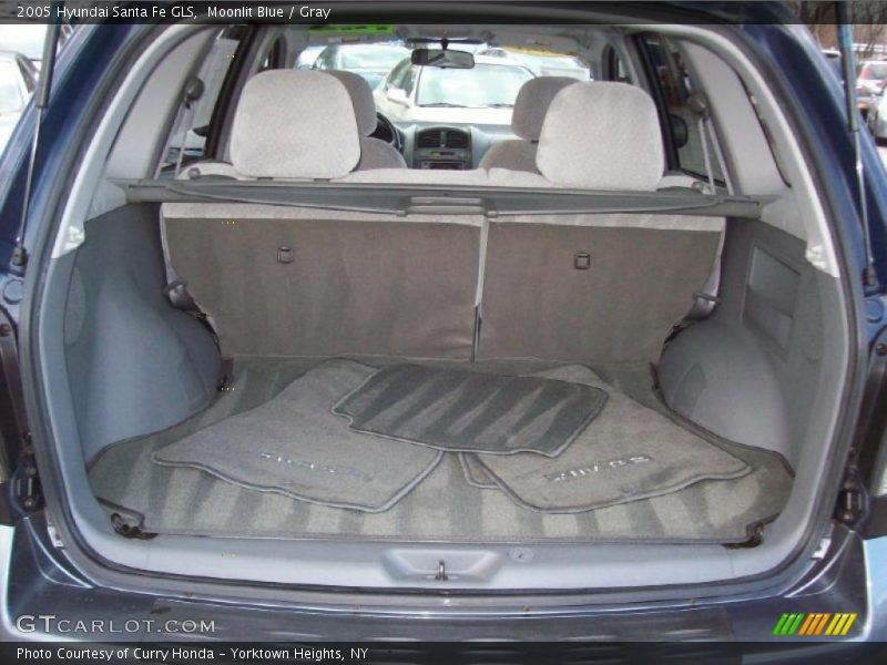 Moonlit Blue / Gray 2005 Hyundai Santa Fe GLS