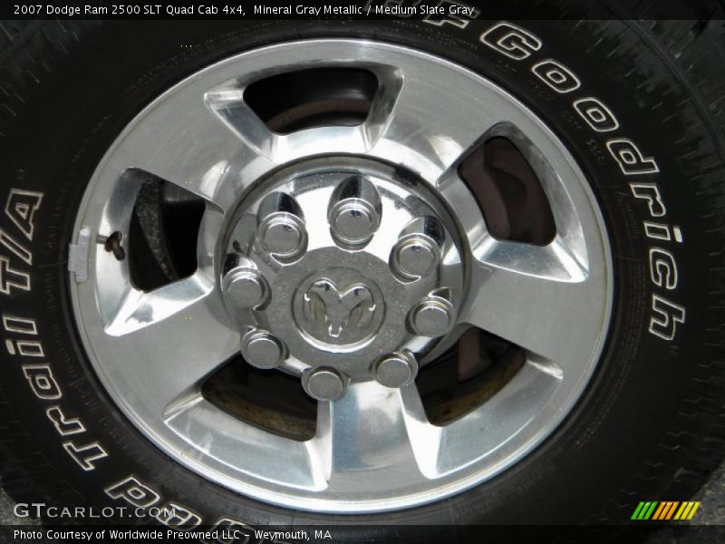  2007 Ram 2500 SLT Quad Cab 4x4 Wheel