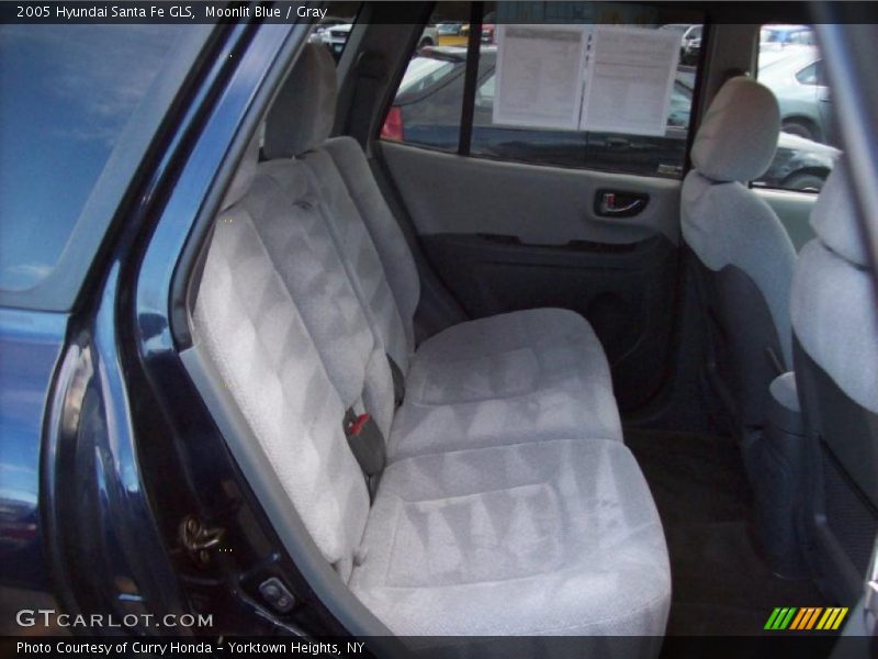 Moonlit Blue / Gray 2005 Hyundai Santa Fe GLS