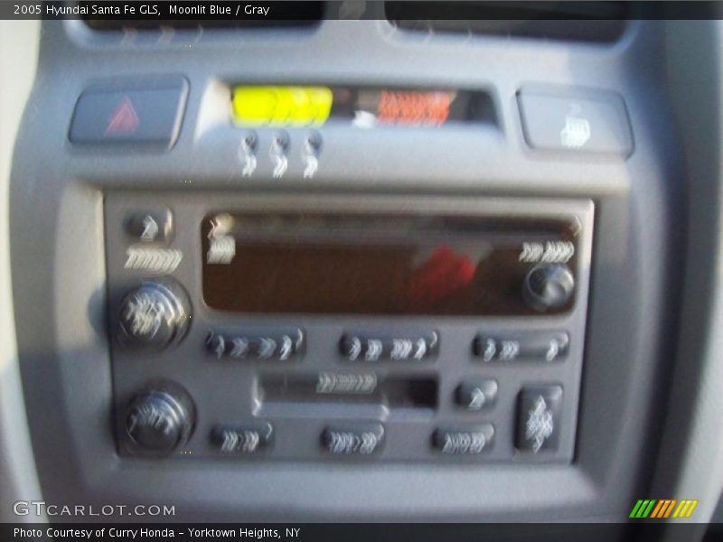 Moonlit Blue / Gray 2005 Hyundai Santa Fe GLS