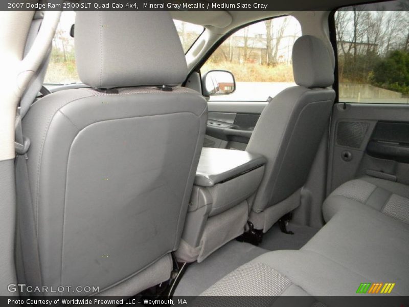  2007 Ram 2500 SLT Quad Cab 4x4 Medium Slate Gray Interior