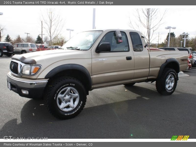  2001 Tacoma V6 TRD Xtracab 4x4 Mystic Gold Metallic