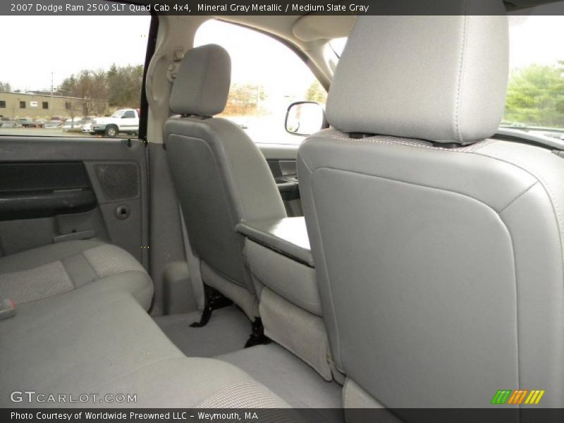 Mineral Gray Metallic / Medium Slate Gray 2007 Dodge Ram 2500 SLT Quad Cab 4x4