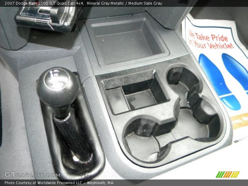 Controls of 2007 Ram 2500 SLT Quad Cab 4x4