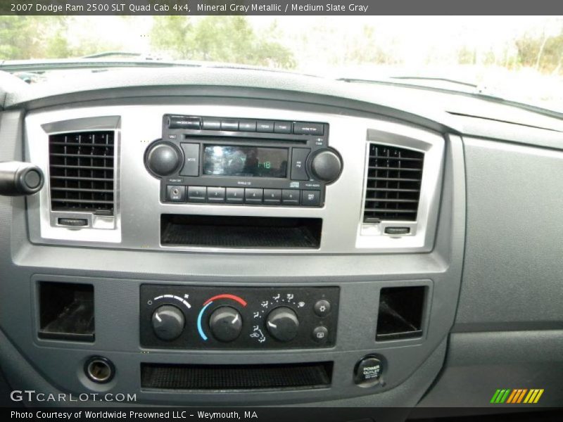 Controls of 2007 Ram 2500 SLT Quad Cab 4x4