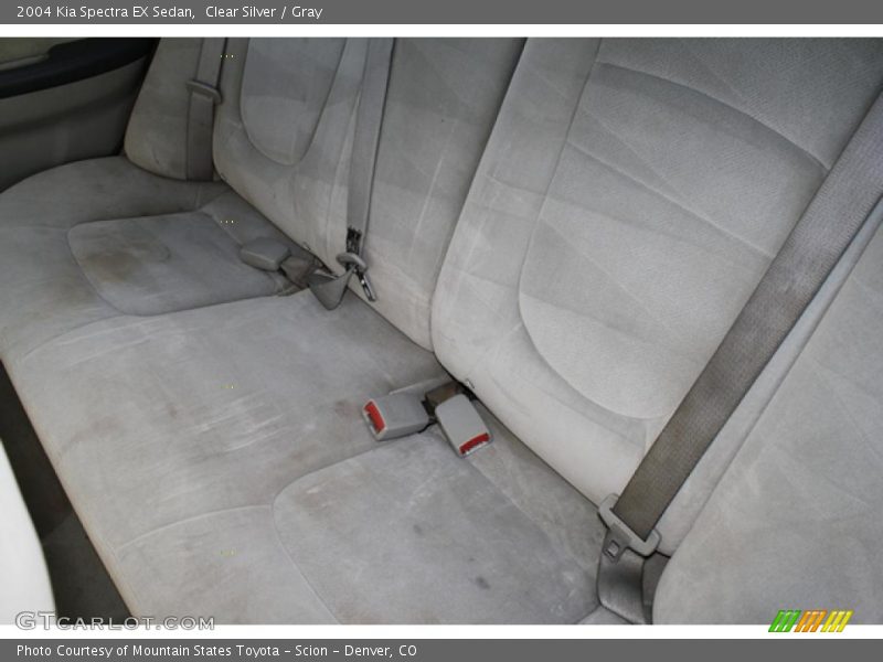 Clear Silver / Gray 2004 Kia Spectra EX Sedan