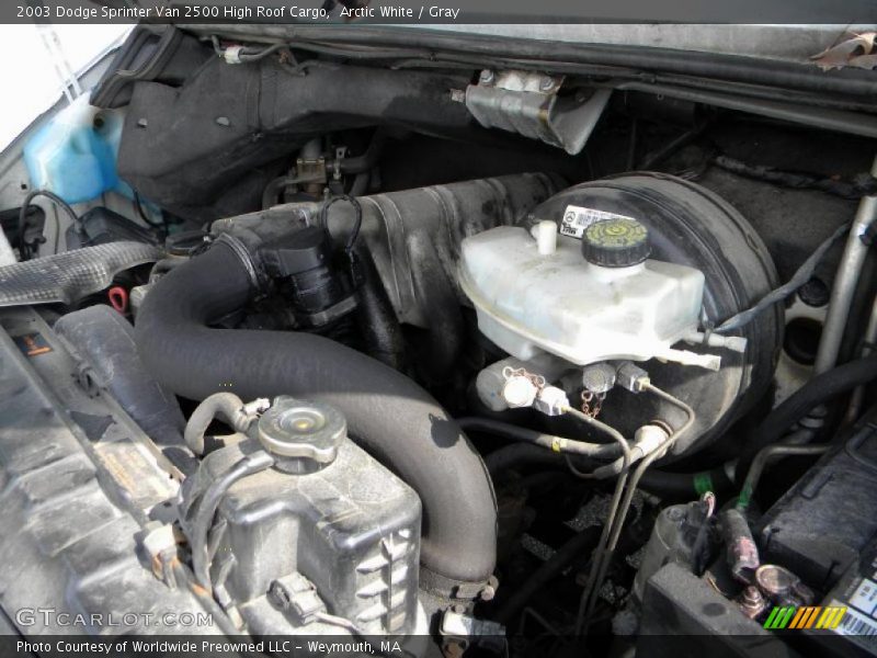  2003 Sprinter Van 2500 High Roof Cargo Engine - 2.7 Liter CDI DOHC 20-Valve Turbo-Diesel 5 Cylinder