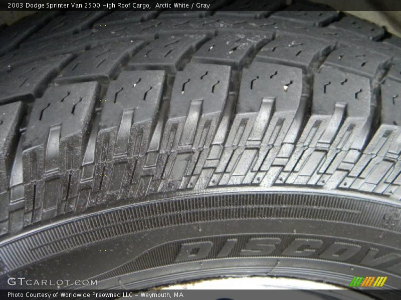 Arctic White / Gray 2003 Dodge Sprinter Van 2500 High Roof Cargo