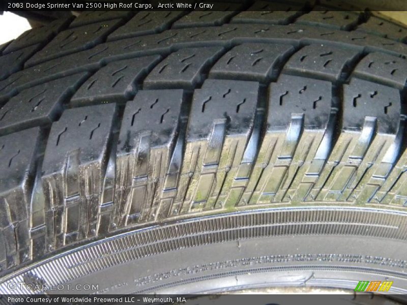 Arctic White / Gray 2003 Dodge Sprinter Van 2500 High Roof Cargo