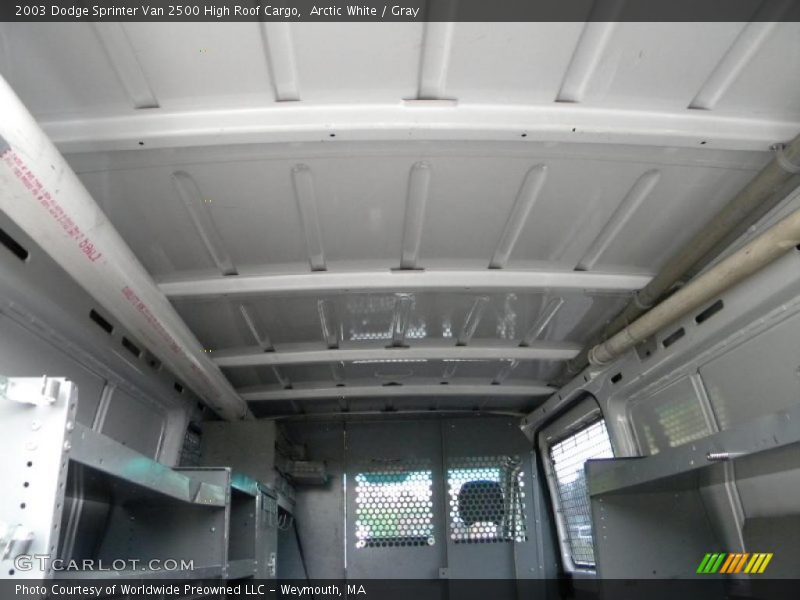 Arctic White / Gray 2003 Dodge Sprinter Van 2500 High Roof Cargo
