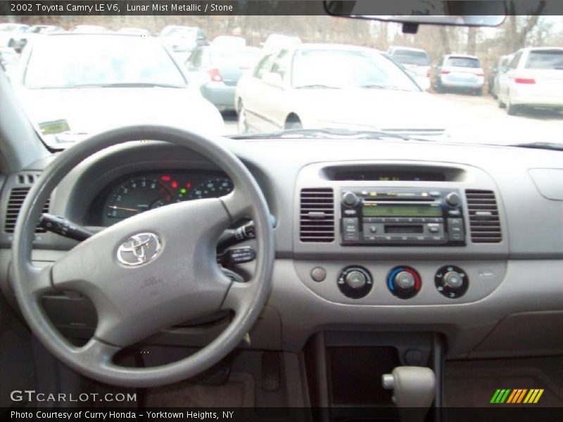 Lunar Mist Metallic / Stone 2002 Toyota Camry LE V6