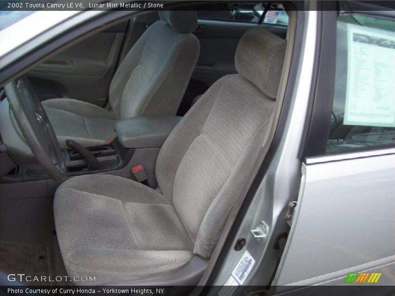 Lunar Mist Metallic / Stone 2002 Toyota Camry LE V6