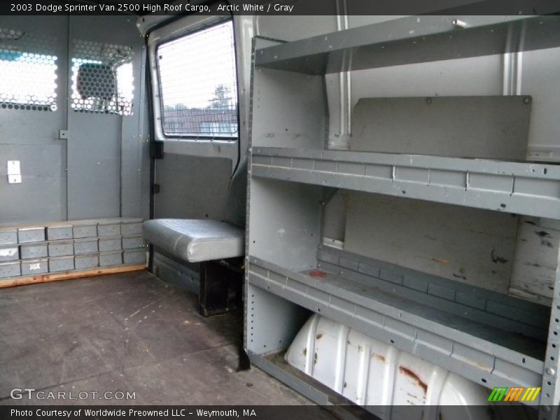 Arctic White / Gray 2003 Dodge Sprinter Van 2500 High Roof Cargo