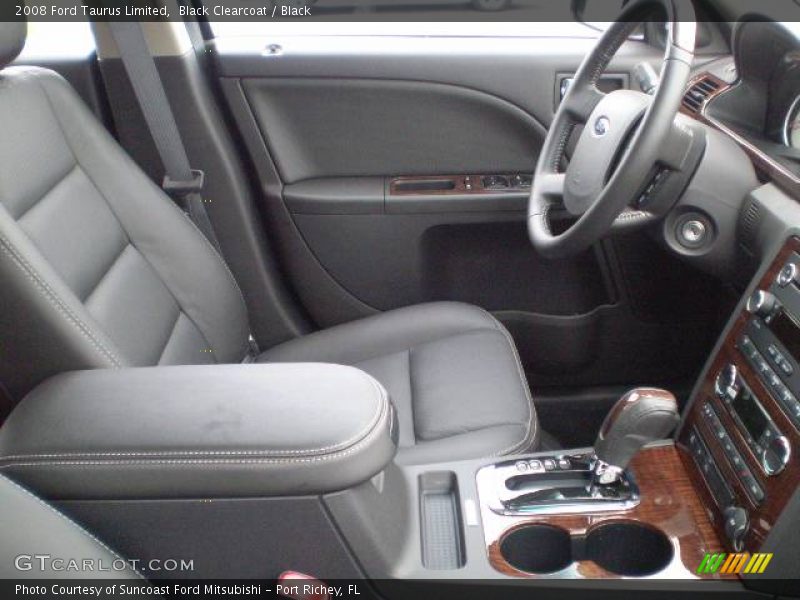 Black Clearcoat / Black 2008 Ford Taurus Limited