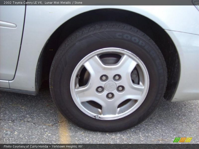 Lunar Mist Metallic / Stone 2002 Toyota Camry LE V6
