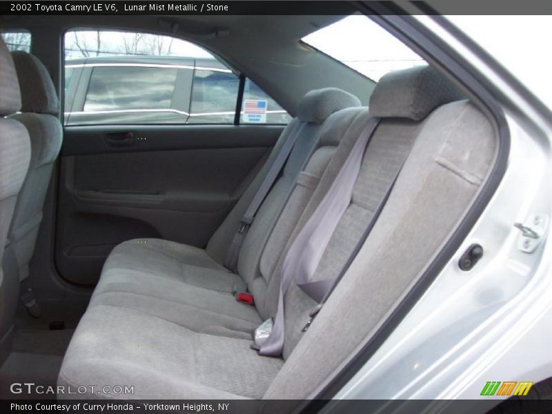 Lunar Mist Metallic / Stone 2002 Toyota Camry LE V6