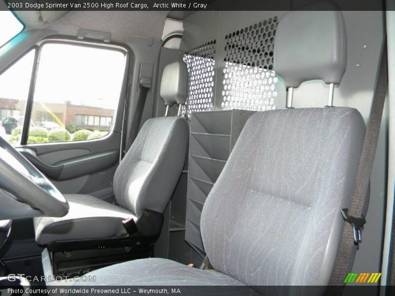 Arctic White / Gray 2003 Dodge Sprinter Van 2500 High Roof Cargo