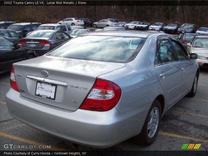 Lunar Mist Metallic / Stone 2002 Toyota Camry LE V6