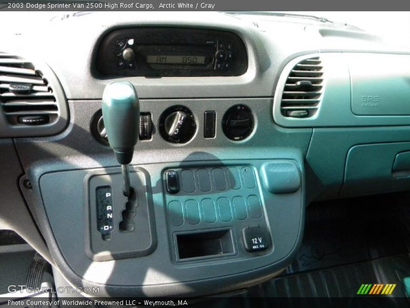 Controls of 2003 Sprinter Van 2500 High Roof Cargo