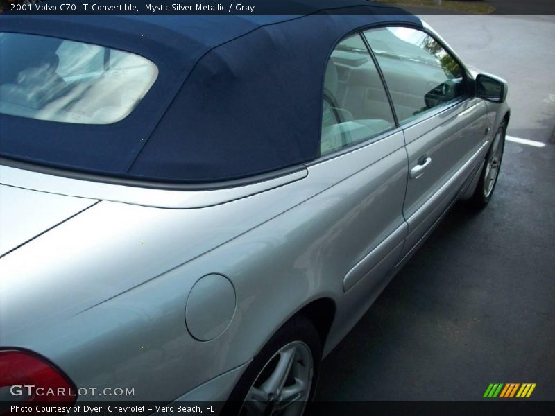 Mystic Silver Metallic / Gray 2001 Volvo C70 LT Convertible